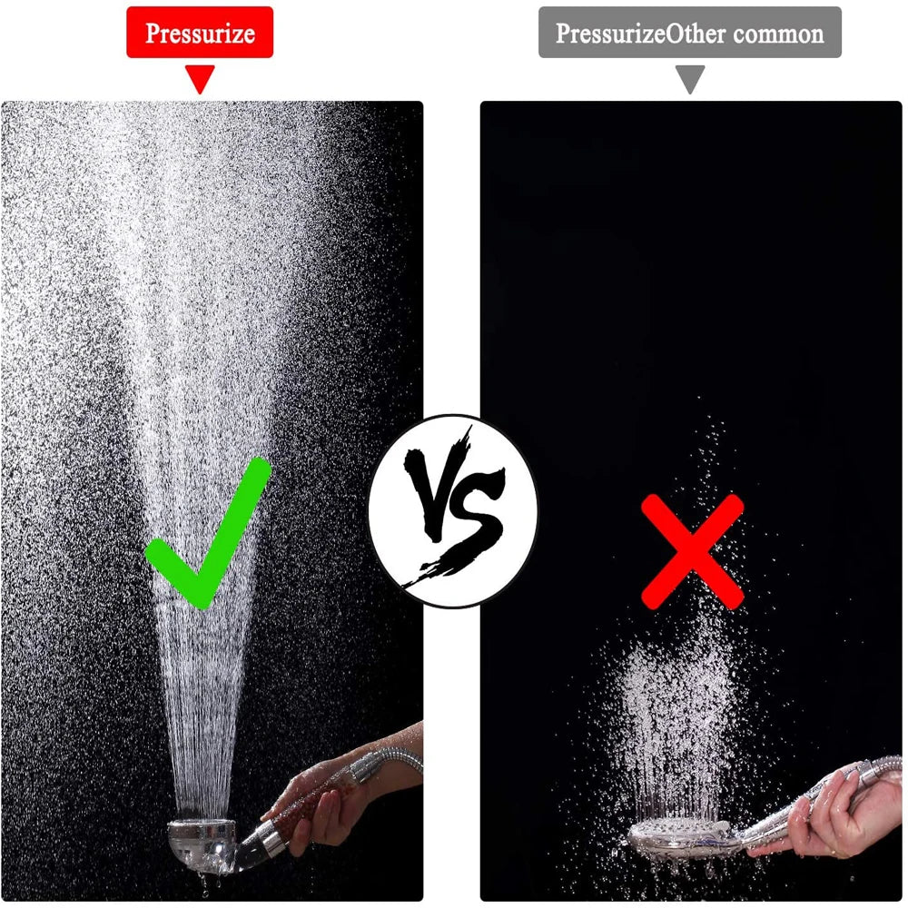 High Pressure ADJUSTABLE Hand Filter Spa Shower Head
